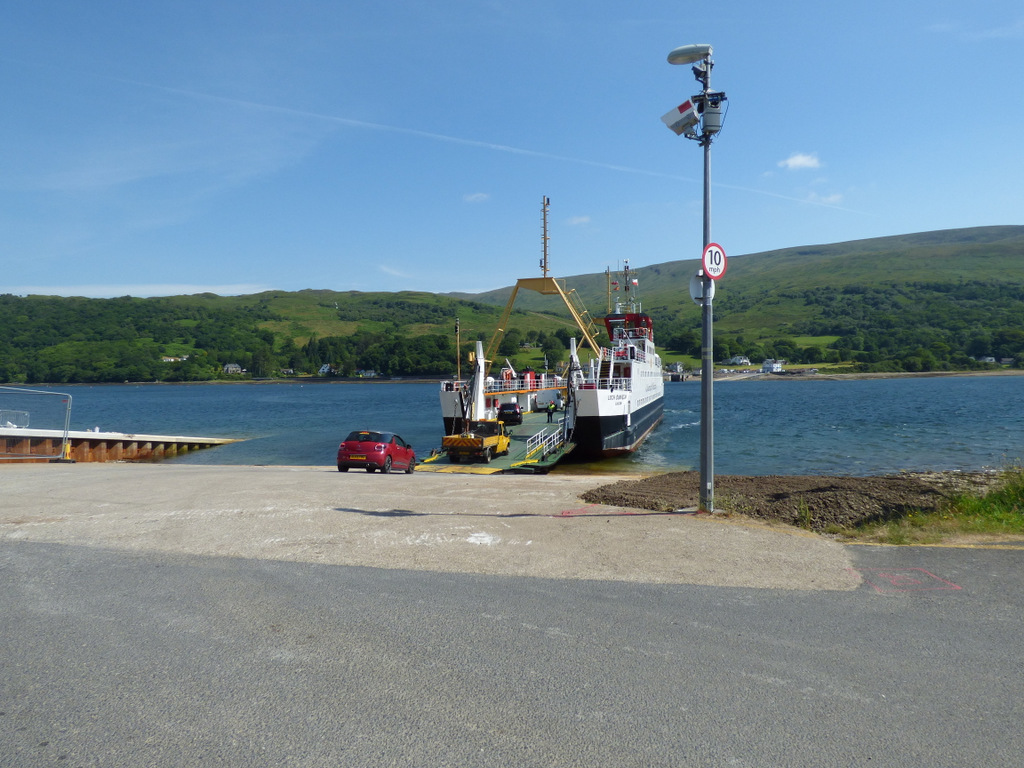 colintraive ferry terminal view